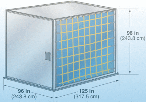 M-1 AMA Rectangular Container