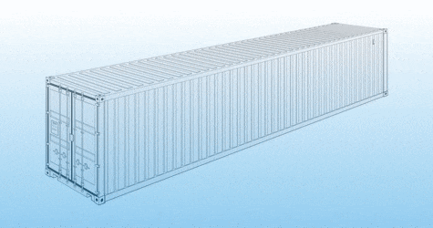 40' High Cube Container